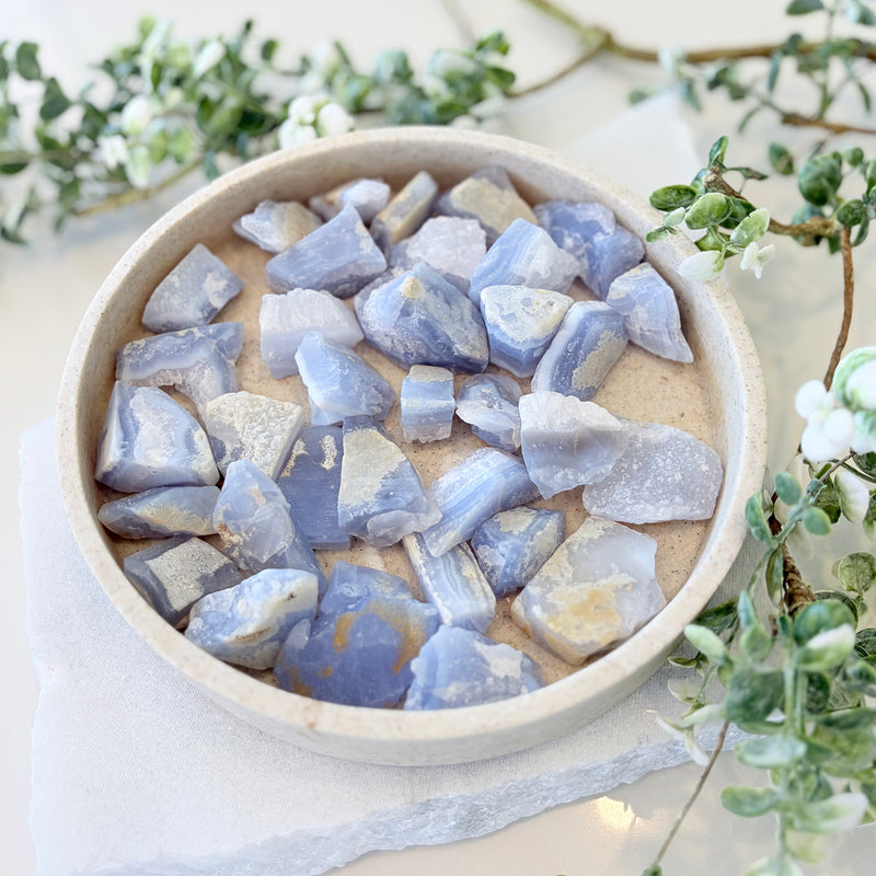 Blue Lace Agate Raw
