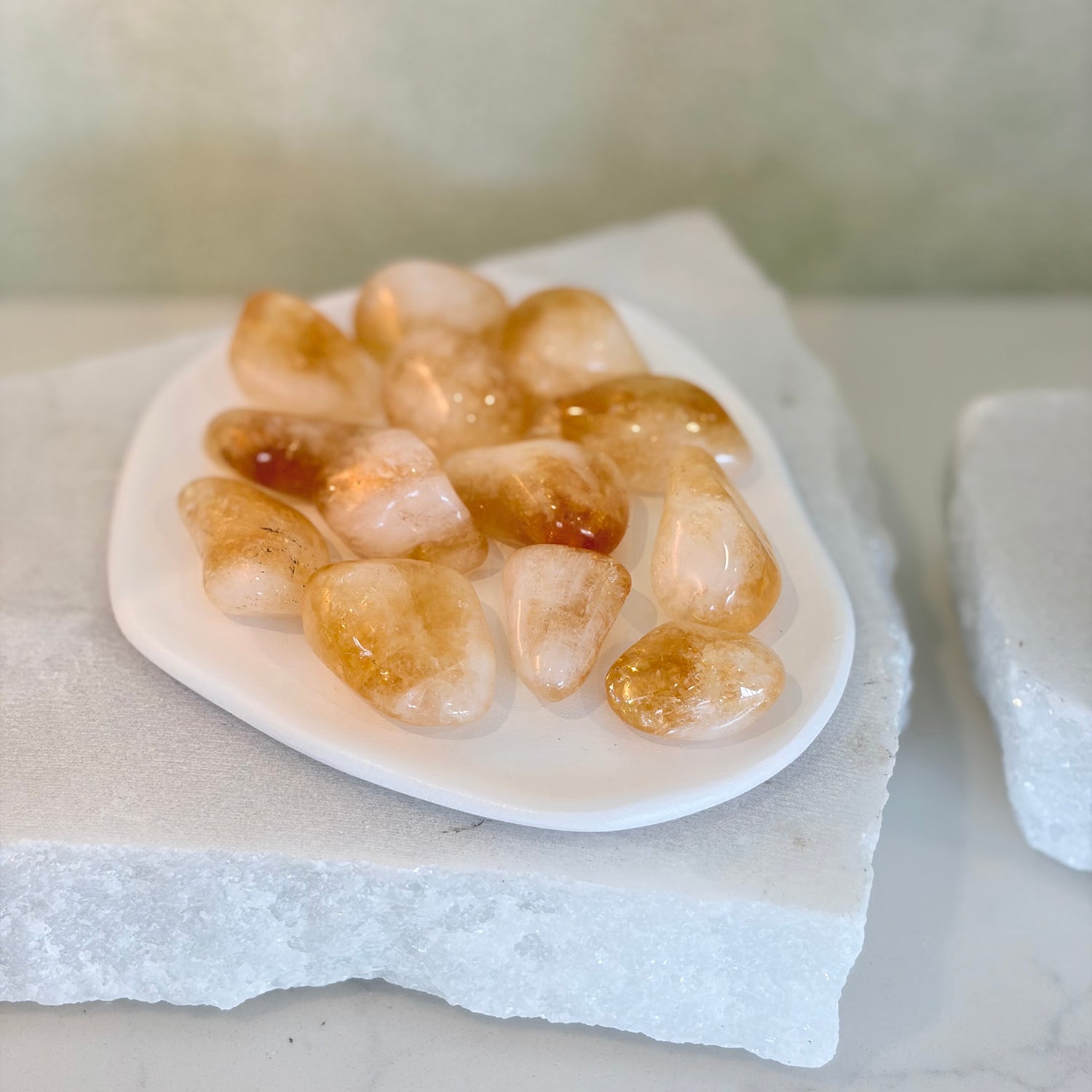 Citrine A Grade Tumbled Stone