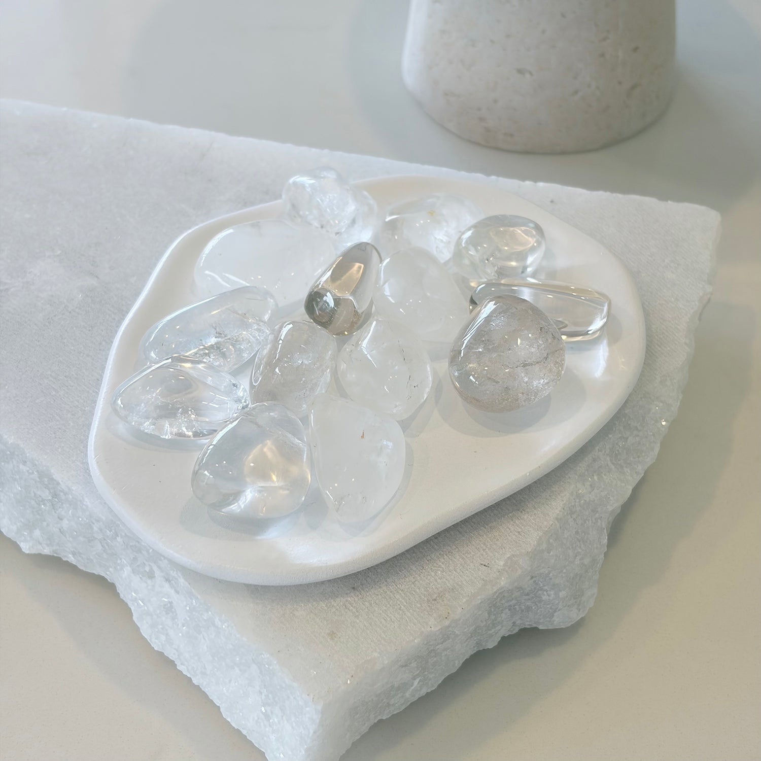 Clear Quartz Tumbled Stone