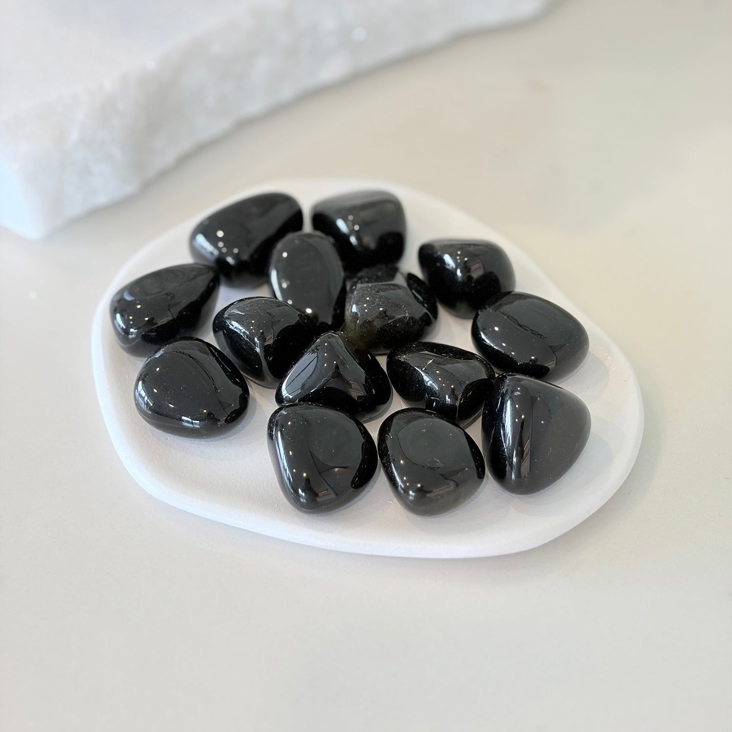 Gold Sheen Obsidian Tumbled Stone