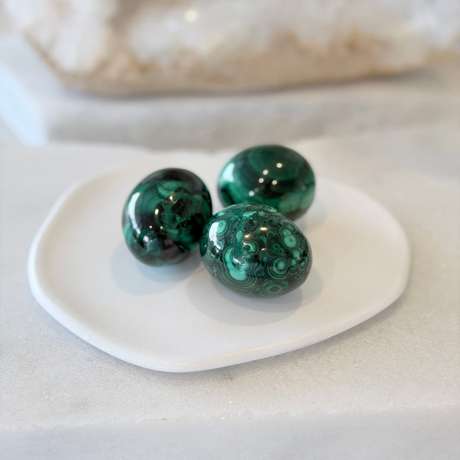 Malachite Polished