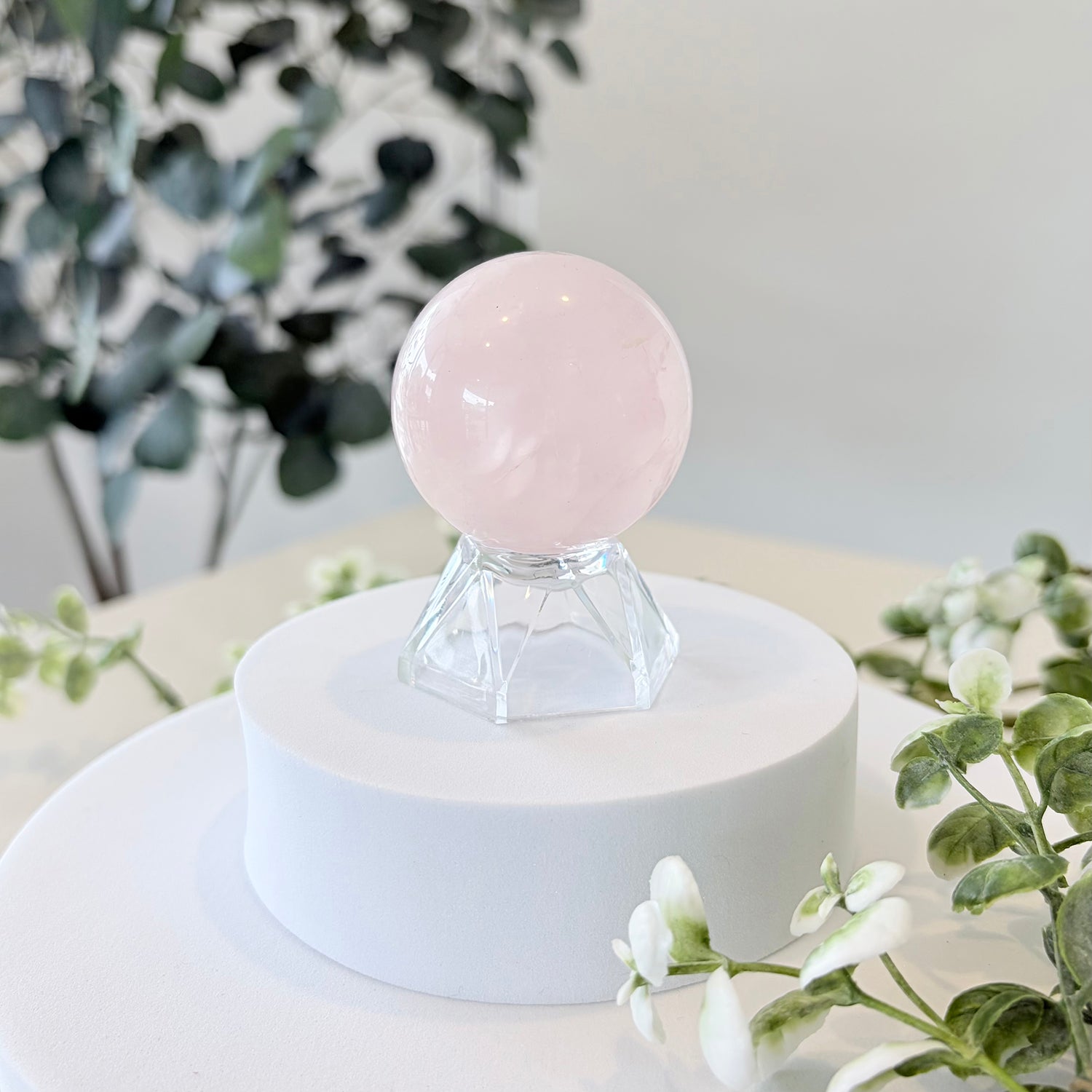 Rose Quartz Sphere Small