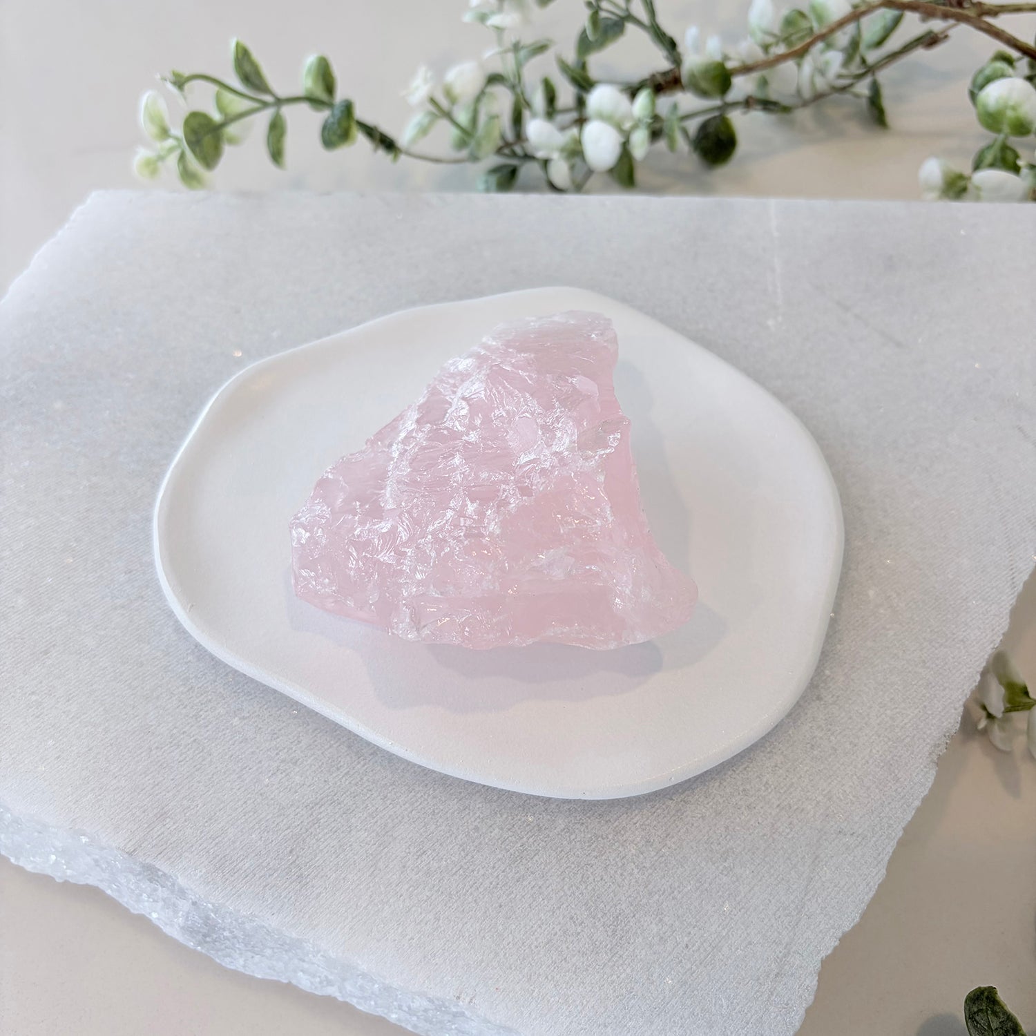 Rose Quartz Raw 001