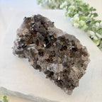 Smoky Quartz Cluster 001