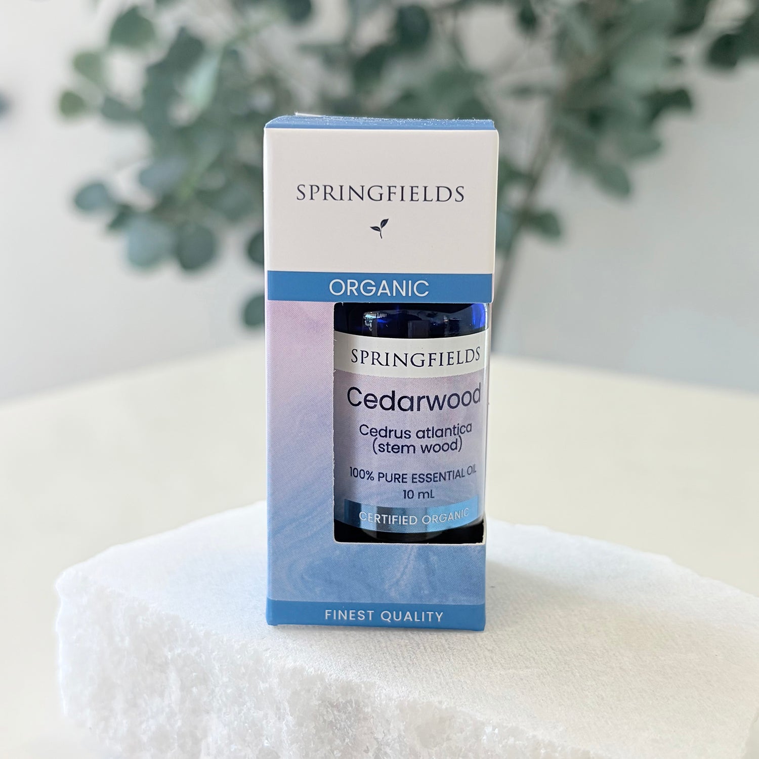 Springfields Cedarwood Certified Organic Essential Oil 10ml