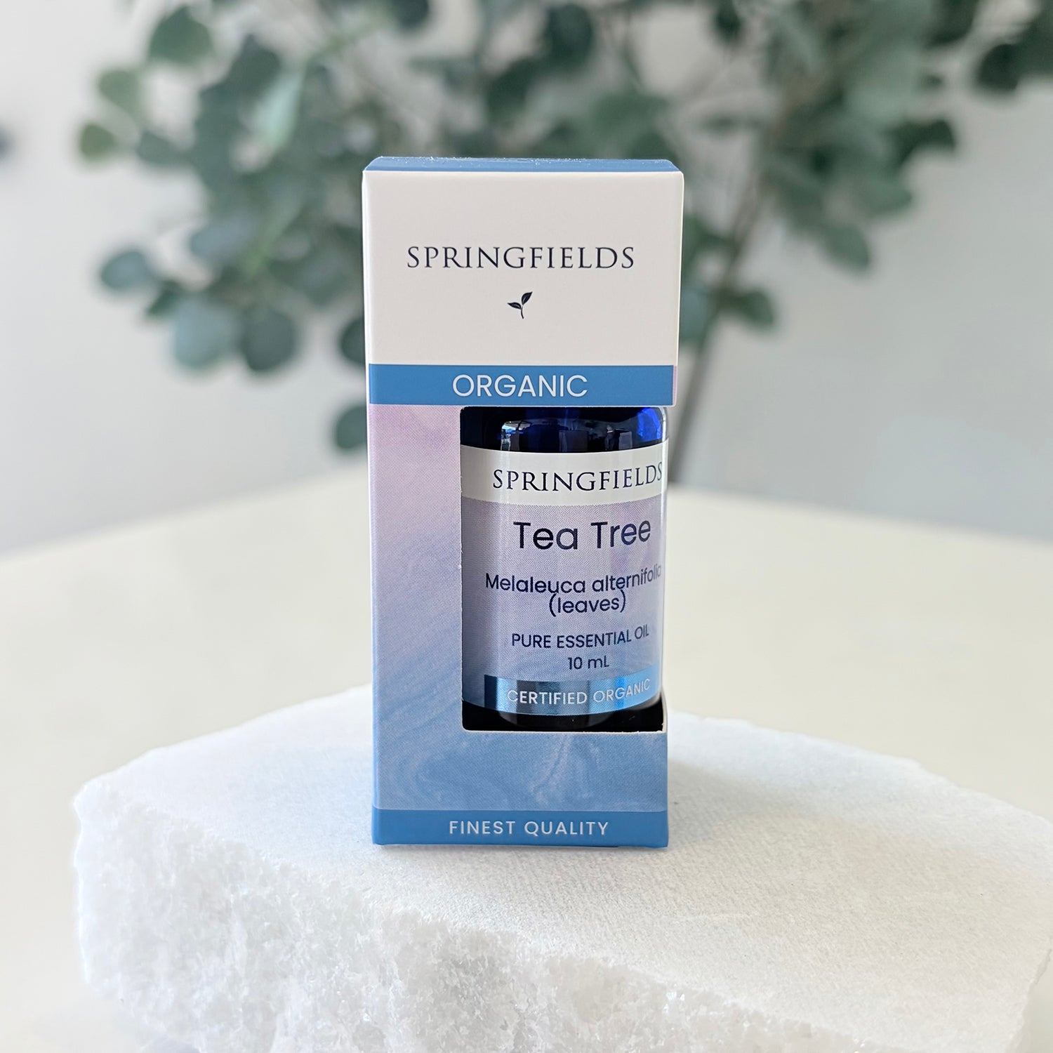 Springfields Tea Tree Certified Organic Essential Oil 10ml