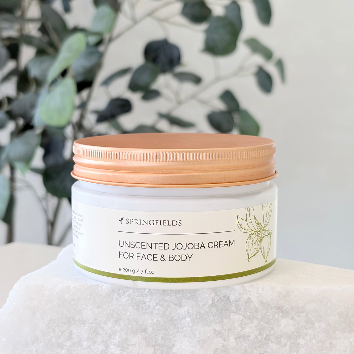 Springfields Unscented Jojoba Cream 200g