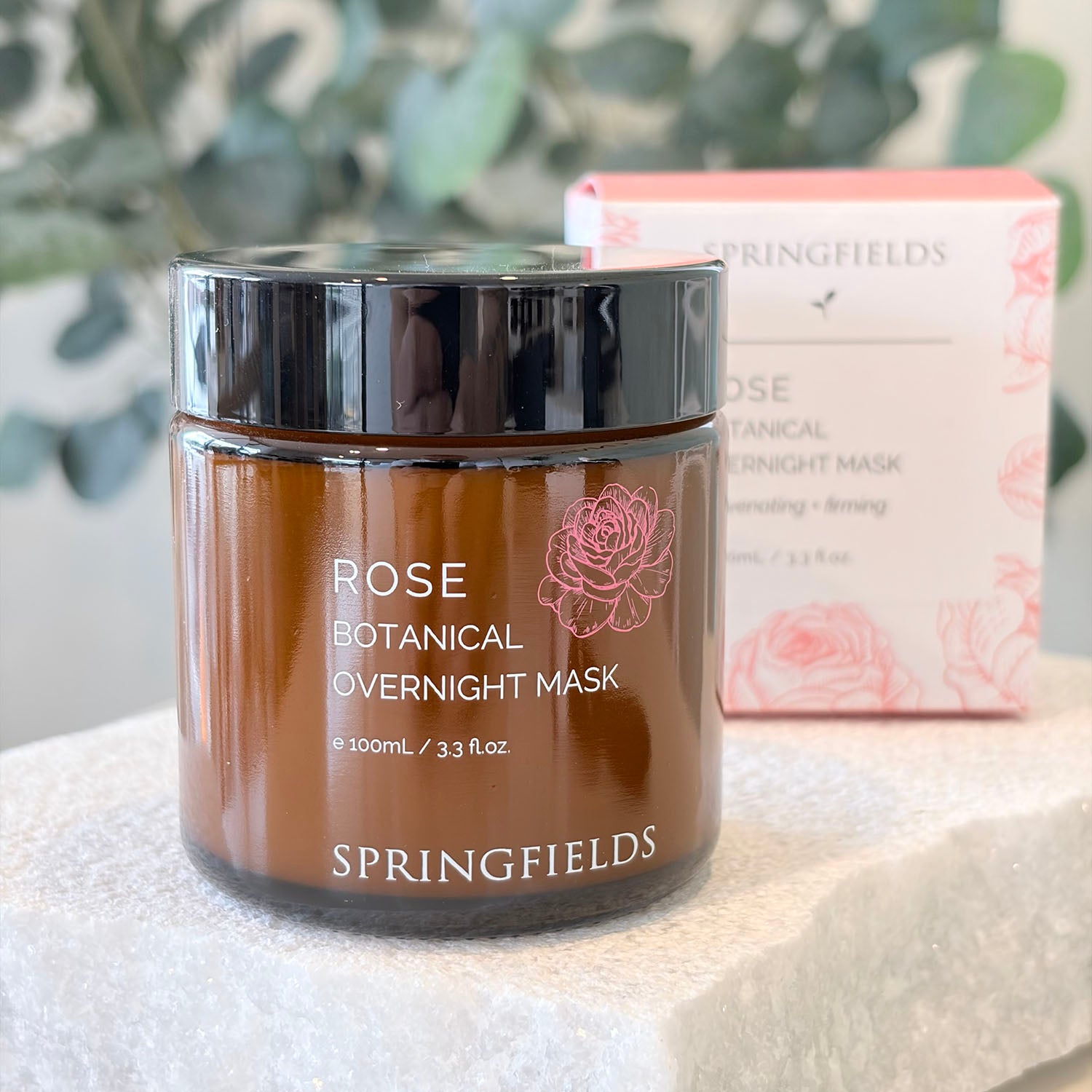 Springfields Rose Botanical Overnight Mask 100ml