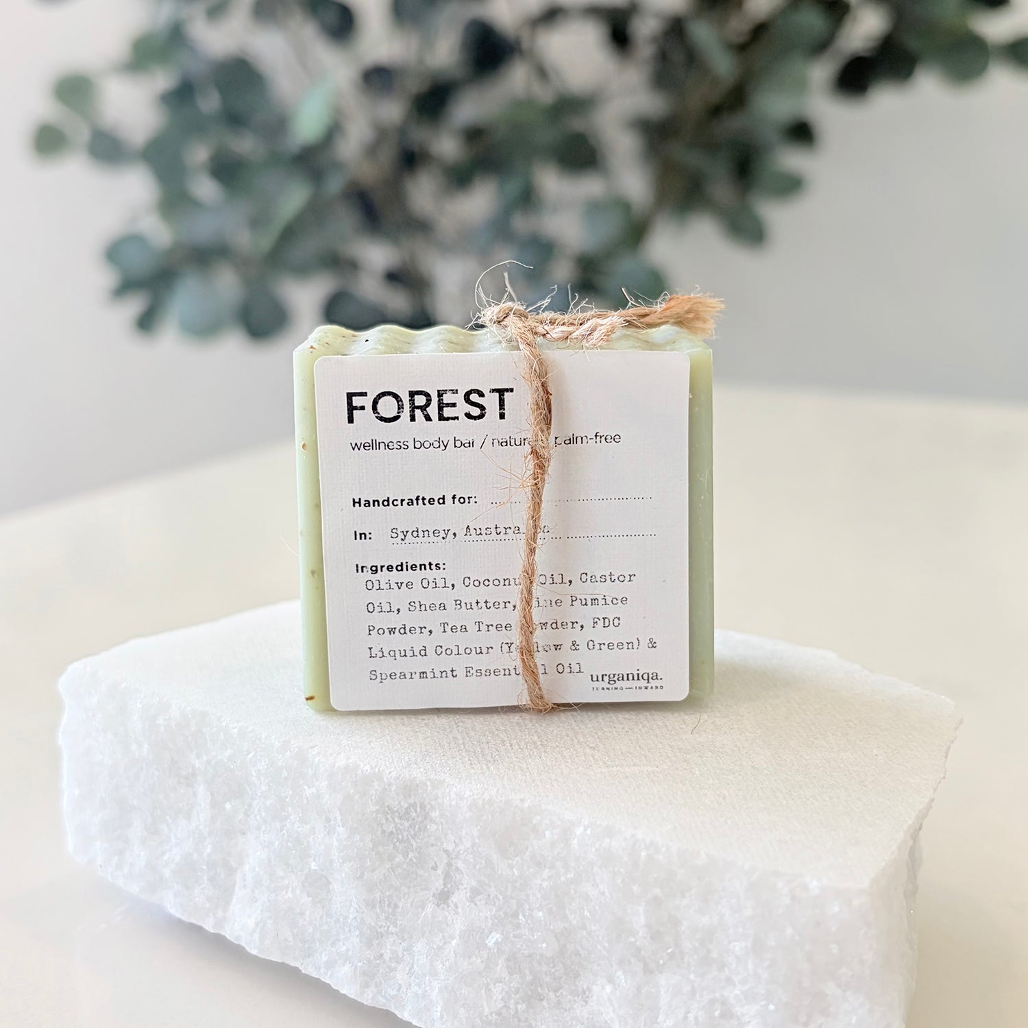 Urganiqa Forest Natural Naked Soap Bar