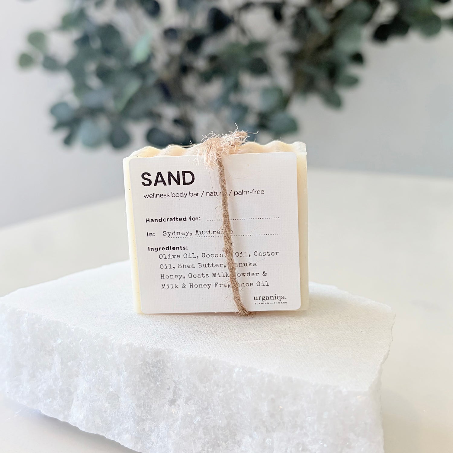 Urganiqa Sand Natural Naked Soap