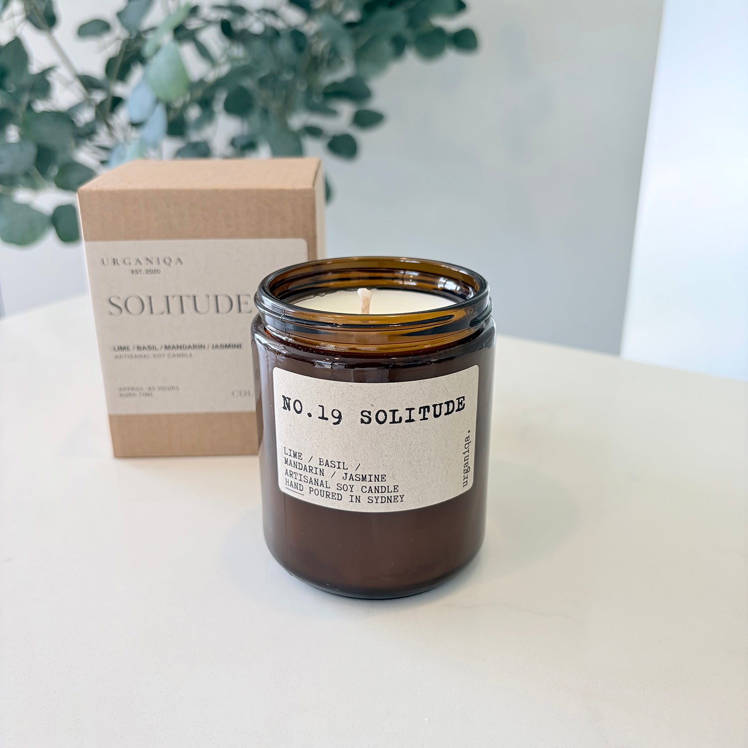 Urganiqa Solitude Scented Soy Candle