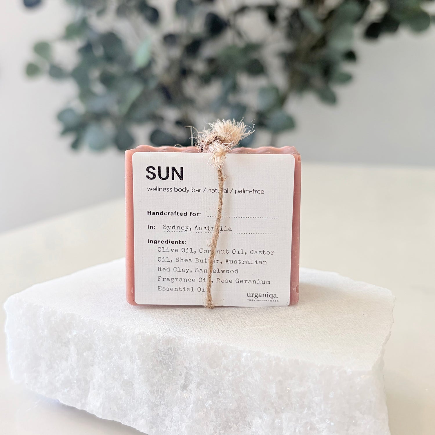 Urganiqa Sun Natural Naked Soap Bar