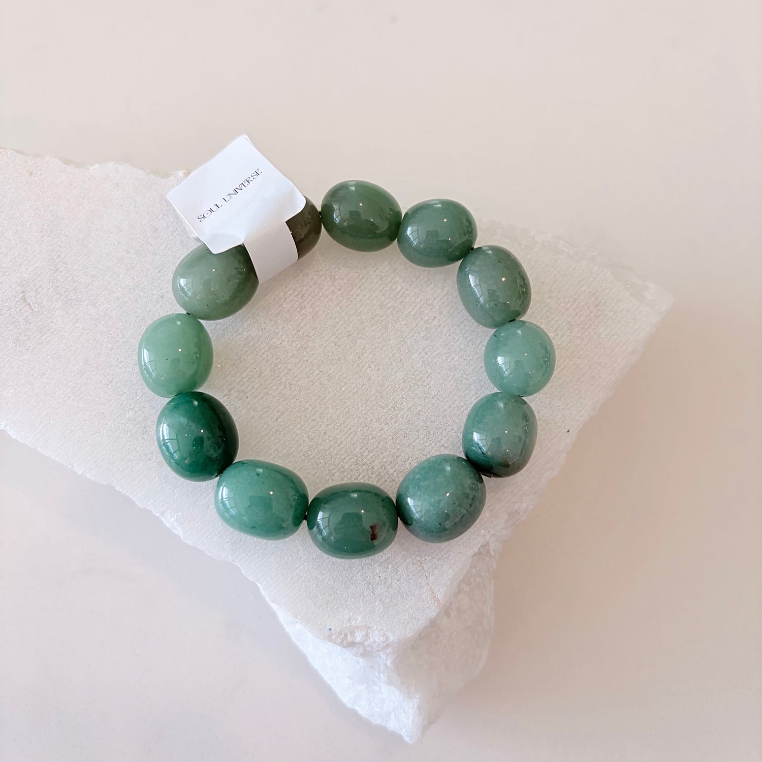 Green Aventurine Polished Bracelet